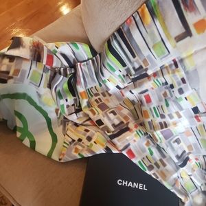 Chanel silk scarf